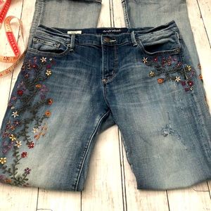 COPY - DRIFTWOOD Kelly Bootcut Embroidered Jeans - Size 30 Waist